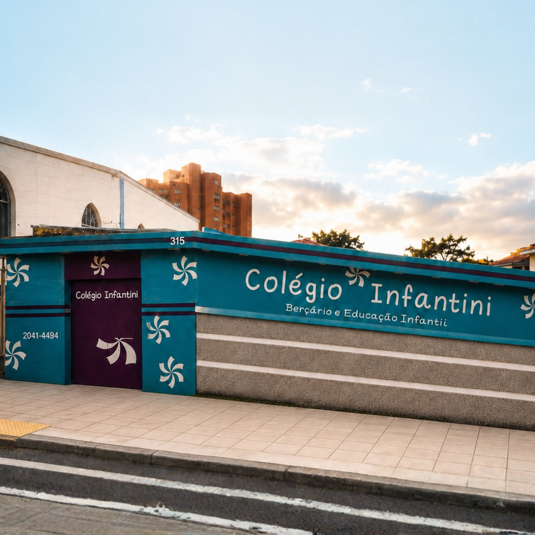 Atividade no Colégio Infantini